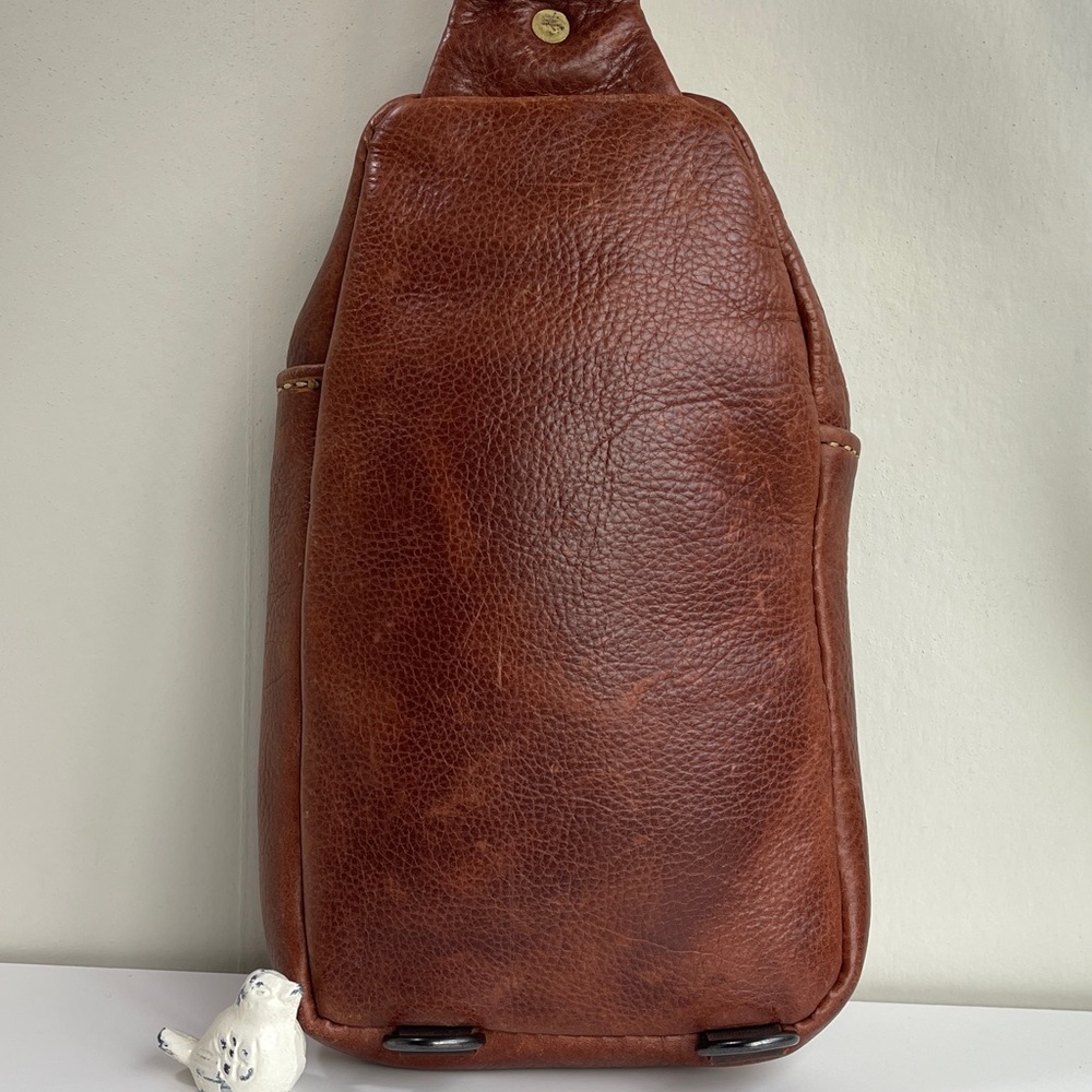 Genuine Leather Sling Bag - Picture 4 of 16